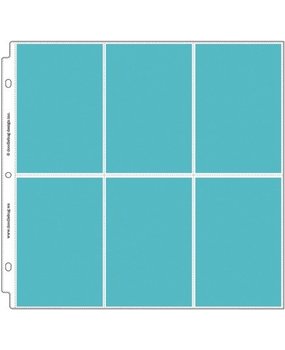 Doodlebug Design Inc. Vertical Photo/Recipe Card Protectors 12x12 Inch (12pcs) (3492)