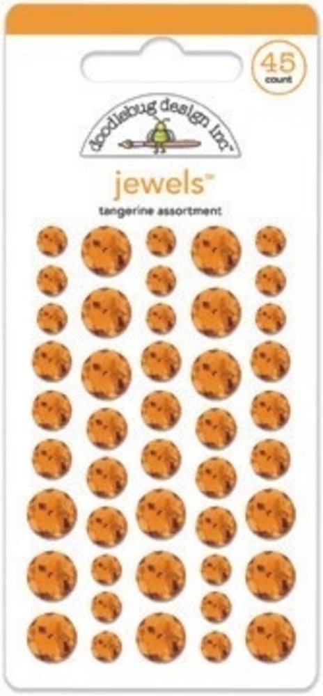 Doodlebug Design Inc. Tangerine Jewels (45pcs) (3505)