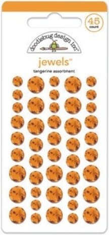 Doodlebug Design Inc. Tangerine Jewels (45pcs) (3505)