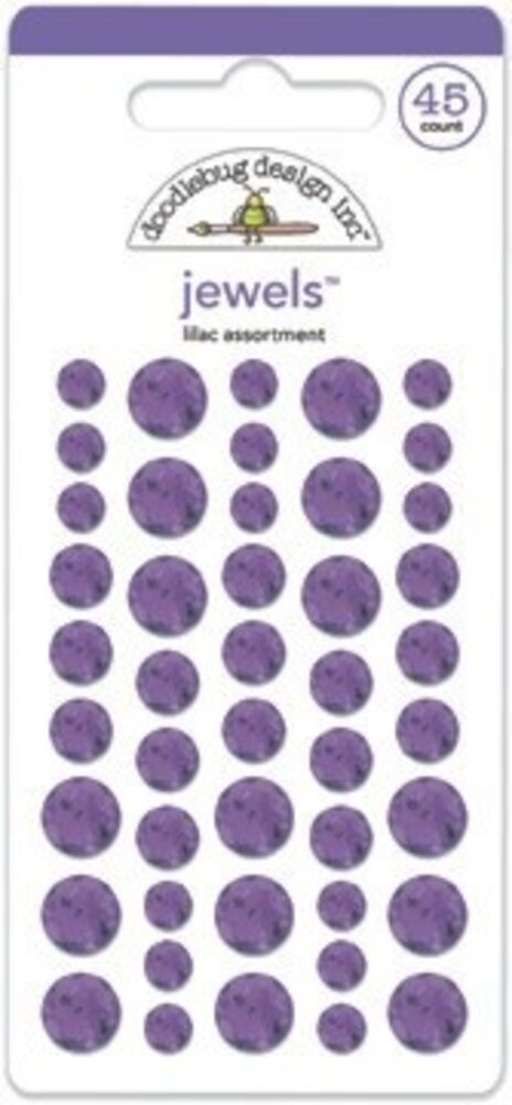 Doodlebug Design Inc. Lilac Jewels (45pcs) (3510)