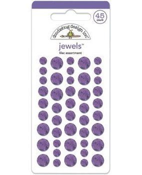 Doodlebug Design Inc. Lilac Jewels (45pcs) (3510)