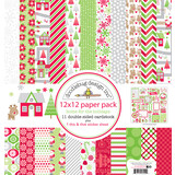 Doodlebug Design Inc. Home for the Holidays 12x12 Inch Paper Pack (3959)