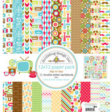 Doodlebug Design Inc. Day to Day 12x12 Inch Paper Pack (3961)