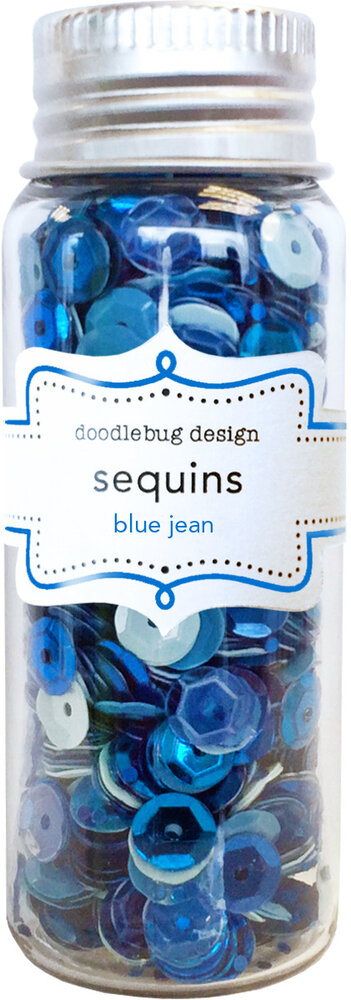 Doodlebug Design Inc. Blue Jean Sequins (4263)