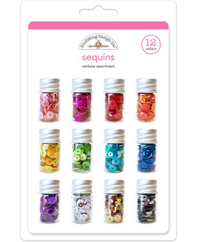Doodlebug Design Inc. Sequins Assortment Pack (12pcs) (4268) Doodlebug Design Inc. Sequins Assortment Pack (12pcs) (4268)