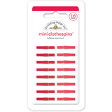 Doodlebug Design Inc. Ladybug Mini Clothespins (16pcs) (4441)