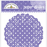 Doodlebug Design Inc. Lilac Polka Dot Doilies (75pcs) (4471)
