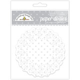 Doodlebug Design Inc. Lily White Polka Dot Doilies (75pcs) (4472)