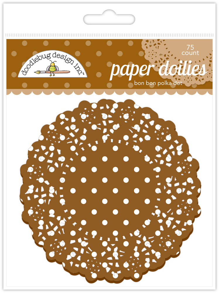 Doodlebug Design Inc. Bon Bon Polka Dot Doilies (75pcs) (4473)