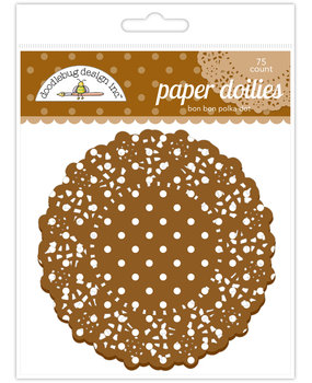 Doodlebug Design Inc. Bon Bon Polka Dot Doilies (75pcs) (4473)