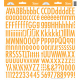 Doodlebug Design Inc. Tangerine Skinny Stickers (4719)