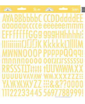Doodlebug Design Inc. Bumblebee Skinny Stickers (4720)