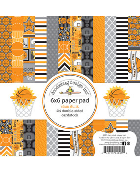 Doodlebug Design Inc. Slam Dunk 6x6 Inch Paper Pad (4895) Doodlebug Design Inc. Slam Dunk 6x6 Inch Paper Pad (4895)
