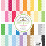 Doodlebug Design Inc. Rainbow 12x12 Inch Swiss Dot Petite Print Paper Pack (5076)