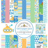 Doodlebug Design Inc. Anchors Aweigh 12x12 Inch Paper Pack (5134)