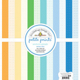 Doodlebug Design Inc. Anchors Aweigh 12x12 Inch Swiss Dot Petite Print Paper Pack (5135)
