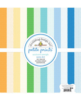 Doodlebug Design Inc. Anchors Aweigh 12x12 Inch Swiss Dot Petite Print Paper Pack (5135) Doodlebug Design Inc. Anchors Aweigh 12x12 Inch Swiss Dot Petite Print Paper Pack (5135)