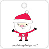 Doodlebug Design Inc. Santa Collectible Pin (5415)