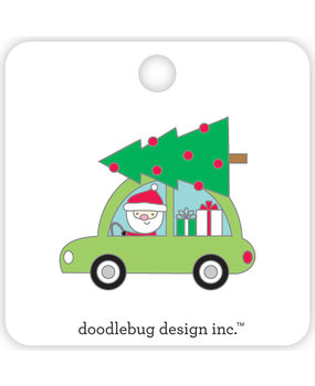 Doodlebug Design Inc. Here Comes Santa Collectible Pin (5416) Doodlebug Design Inc. Here Comes Santa Collectible Pin (5416)