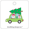 Doodlebug Design Inc. Here Comes Santa Collectible Pin (5416)