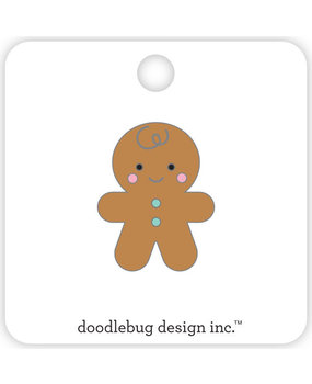 Doodlebug Design Inc. Gingerbread Man Collectible Pin (5772)