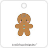 Doodlebug Design Inc. Gingerbread Man Collectible Pin (5772)