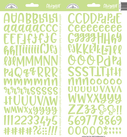 Doodlebug Design Inc. Limeade Abigail Stickers (5813)