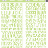 Doodlebug Design Inc. Limeade Abigail Stickers (5813)