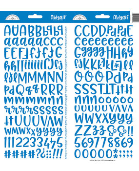 Doodlebug Design Inc. Blue Jean Abigail Stickers (5816) Doodlebug Design Inc. Blue Jean Abigail Stickers (5816)