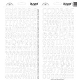 Doodlebug Design Inc. Lily White Abigail Stickers (5818)