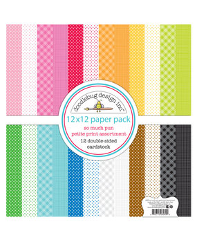 Doodlebug Design Inc. So Much Pun 12x12 Inch Petite Prints Paper Pack (6069) Doodlebug Design Inc. So Much Pun 12x12 Inch Petite Prints Paper Pack (6069)