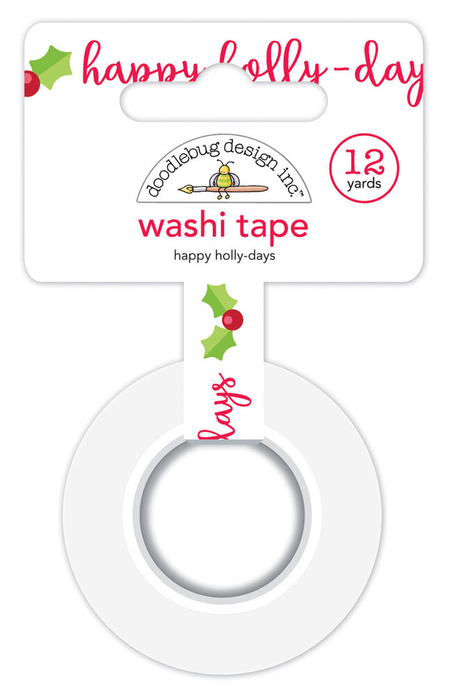Doodlebug Design Inc. Happy Holly-days Washi Tape (6143)