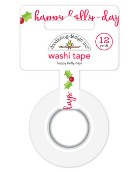 Doodlebug Design Inc. Happy Holly-days Washi Tape (6143) Doodlebug Design Inc. Happy Holly-days Washi Tape (6143)