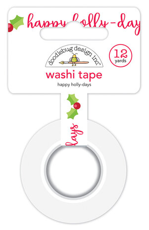 Doodlebug Design Inc. Happy Holly-days Washi Tape (6143)