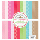 Doodlebug Design Inc. Christmas Town 12x12 Inch Petite Print Paper Pack (6177)
