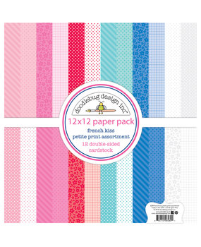 Doodlebug Design Inc. French Kiss 12x12 Inch Petite Print Assortment Pack (6280) Doodlebug Design Inc. French Kiss 12x12 Inch Petite Print Assortment Pack (6280)