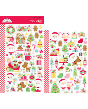 Doodlebug Design Inc. Christmas Magic Mini Icons Sticker (6471)