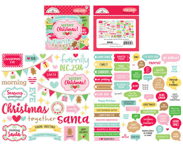 Doodlebug Design Inc. Christmas Magic Chit Chat (95pcs) (6527) Doodlebug Design Inc. Christmas Magic Chit Chat (95pcs) (6527)