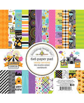 Doodlebug Design Inc. Candy Carnival 6x6 Inch Paper Pad (6530)