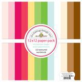 Doodlebug Design Inc. Christmas Magic 12x12 Inch Textured Cardstock Paper Pack (6542)