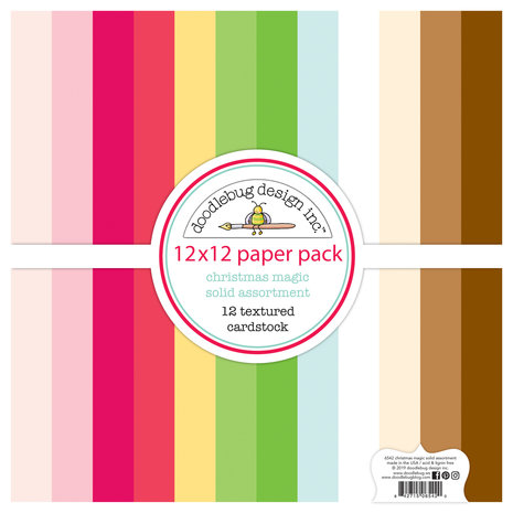 Doodlebug Design Inc. Christmas Magic 12x12 Inch Textured Cardstock Paper Pack (6542) Doodlebug Design Inc. Christmas Magic 12x12 Inch Textured Cardstock Paper Pack (6542)