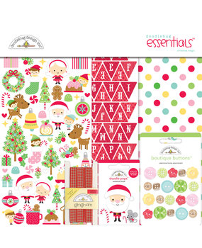 Doodlebug Design Inc. Christmas Magic 12x12 Inch Essentials Kit (6543) Doodlebug Design Inc. Christmas Magic 12x12 Inch Essentials Kit (6543)