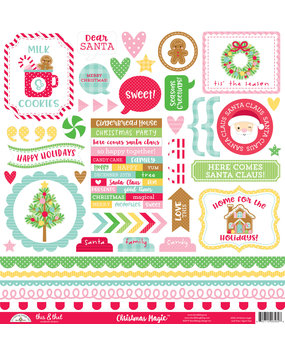 Doodlebug Design Inc. Christmas Magic This & That Stickers (6562) Doodlebug Design Inc. Christmas Magic This & That Stickers (6562)