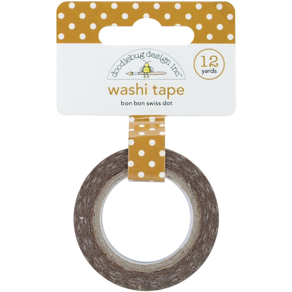 Doodlebug Design Inc. Bon Bon Swiss Dot Washi Tape (3657) Doodlebug Design Inc. Bon Bon Swiss Dot Washi Tape (3657)