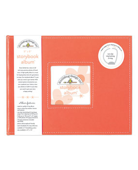Doodlebug Design Inc. Coral 8x8 Inch Storybook Album (5727) Doodlebug Design Inc. Coral 8x8 Inch Storybook Album (5727)