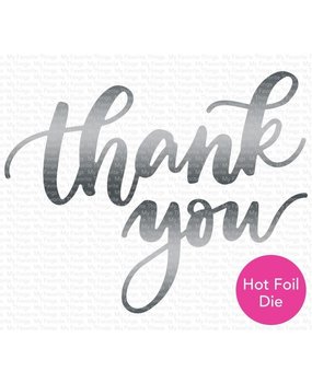 My Favorite Things Impressive Die-Namics Thank You (MFT-1659) My Favorite Things Impressive Die-Namics Thank You (MFT-1659)