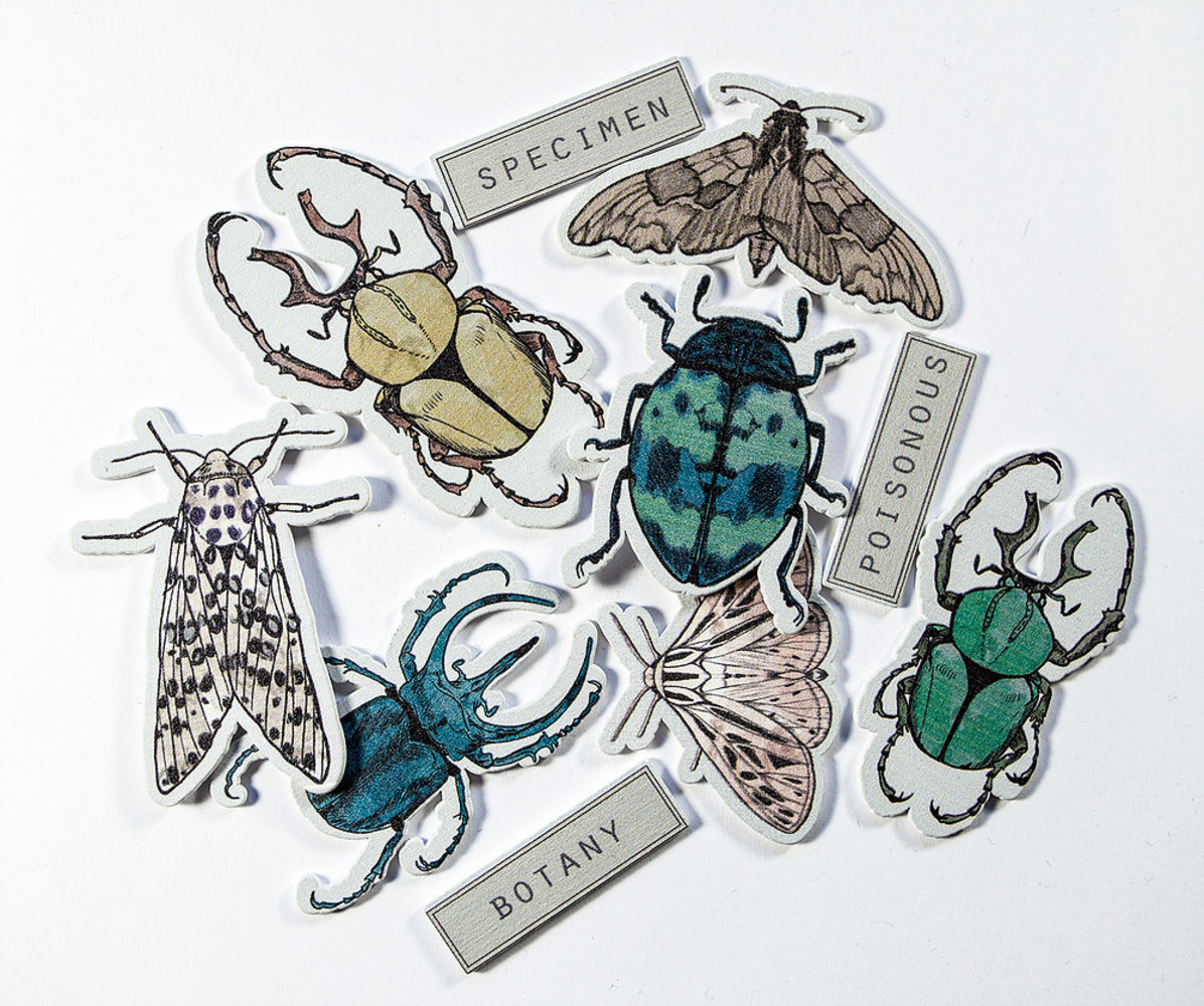 Craft Consortium The Emporium Printed Wood Shapes (CCWDNS002) Craft Consortium The Emporium Printed Wood Shapes (CCWDNS002)