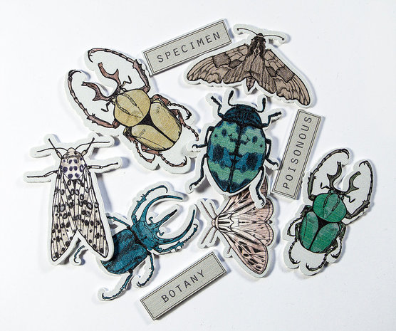 Craft Consortium The Emporium Printed Wood Shapes (CCWDNS002) Craft Consortium The Emporium Printed Wood Shapes (CCWDNS002)