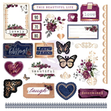 Prima Marketing Inc Darcelle Ephemera & Stickers (642037)