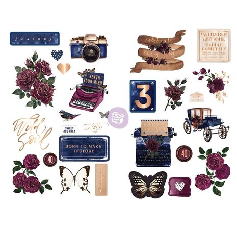 Prima Marketing Inc Darcelle 5x8 Inch Chipboards (642013) Prima Marketing Inc Darcelle 5x8 Inch Chipboards (642013)